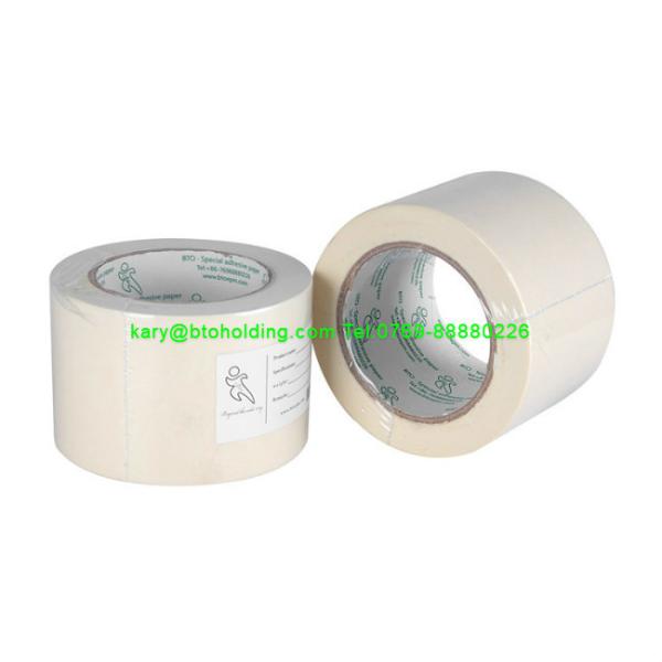 A espessura 155mic do peso baixo 90g/M2 corrugou a fita adesiva respirável