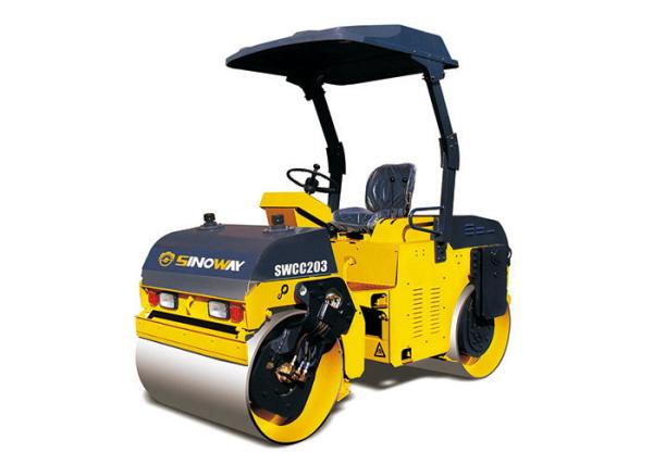 Compact Road Construction Equipment 3.5 ton Small Hydraulic Tandem Vibratory Rollers