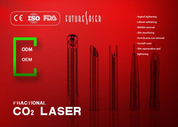 Beauty Salon Co2 Fractional Laser Machine Air Cooling System 1 Year Free Warranty