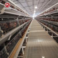 Cage en acier de poulet de couche de batterie de la tourbière Q235 multipliant la cage de poules