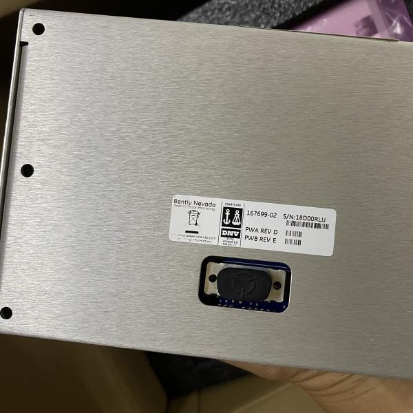 1900/65A Bently Nevada General Purpose Equipment Monitor Supports RTDs And Thermocouples
