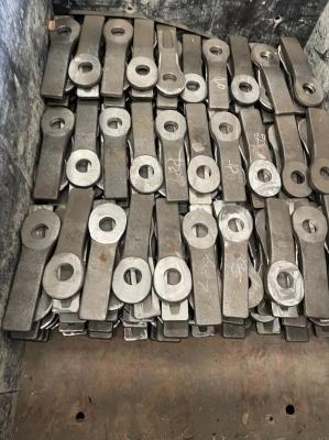 3pcs 1 set of 50mm Manganese Steel Fish Plate for 3m Potain Mast Section
