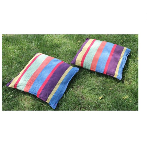 Outdoor Custom Blue Color Thick Canvas Rocking Portable Camping Hammock Dormitory Bedroom Hanging Chair