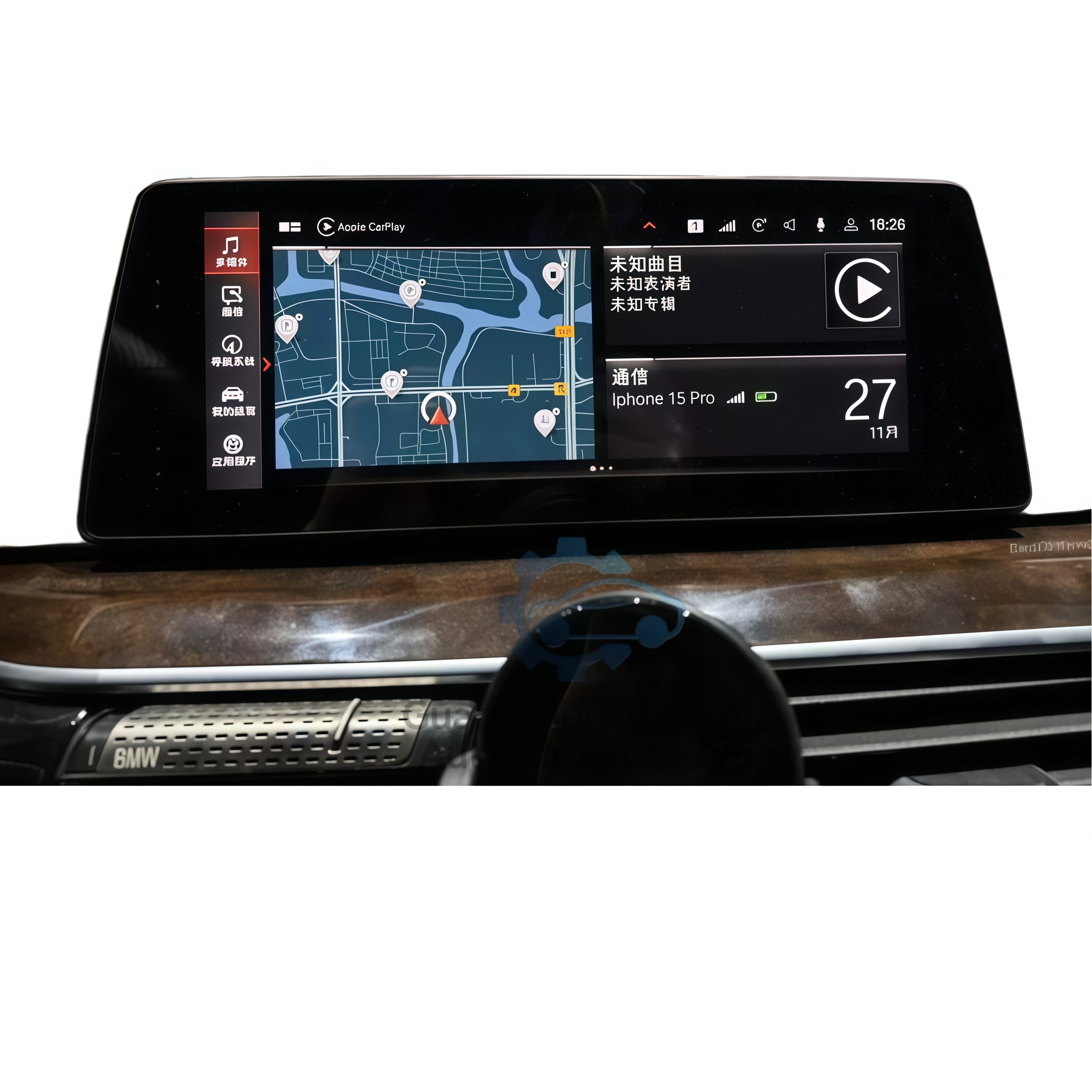 Compatible with for BMW 5 Series G30 7 Series G12 ID6 Systems ID7 Retrofit Components Dashboard MGU Unit Display & Audio Amp