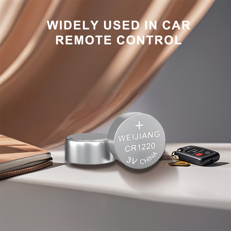 OEM 3v CE сертифицированный Cr1220 кнопочный ячейка 40mah для автомобиля дистанционного управления Bluetooth гарнитура
