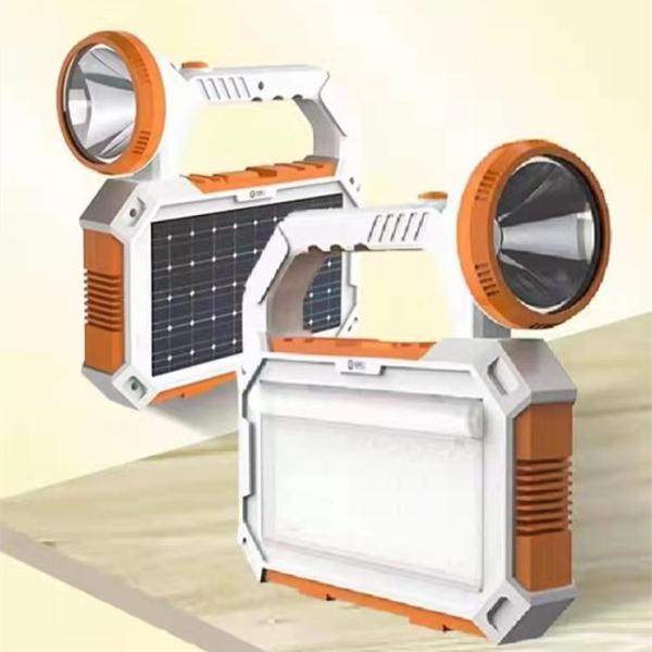 Night Fishing 100w Solar Emergency Lamp IP65 With Usb Charging