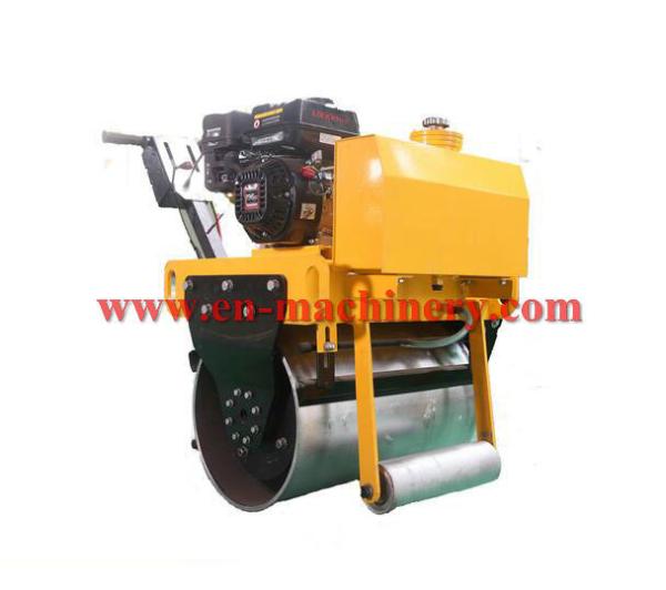 Single Drum Gasoline handheld vibrating road roller small road roller vibratory road roller