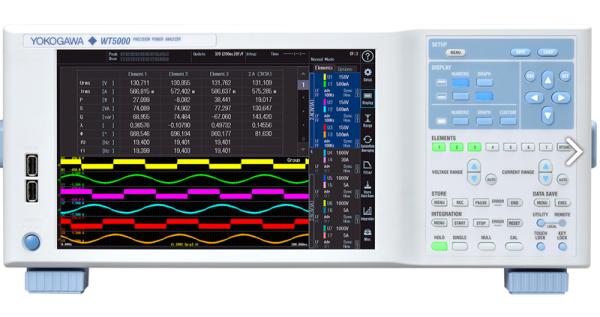 Fonction de calcul avancée de l'analyseur de puissance de précision Yokogawa WT5000