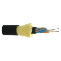De GYXTW câble optique optique de fibre de mode unitaire de noyau du noyau 24 du noyau 12 de câble de fibre de tube Uni 4