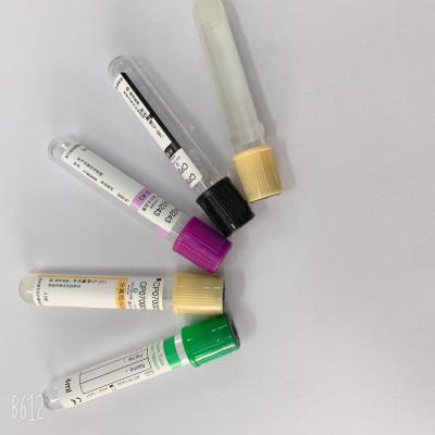 Não ISO do CE do tubo de análise de sangue do vácuo do tubo da coleção do sangue do vácuo habilitado