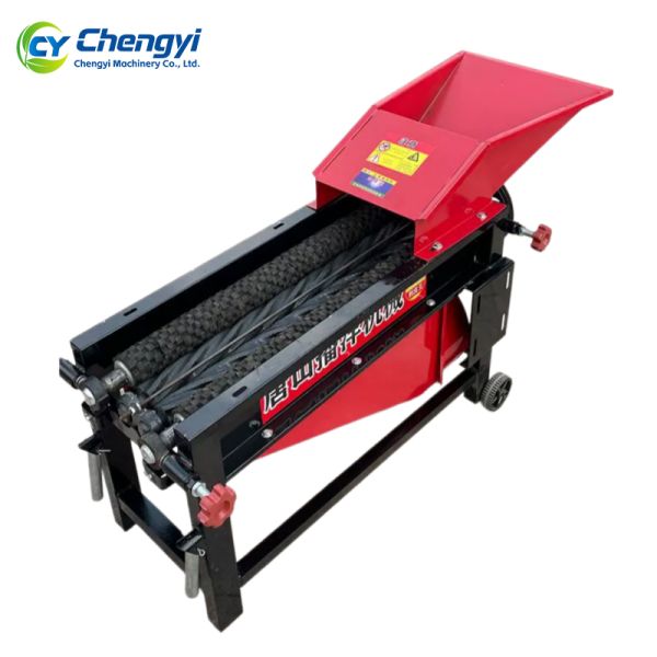 Industrial Corn Peeling Machine 15HP Farm Maize Dehulling Machine
