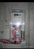 Surveillance précise de la consommation d'énergie avec compteur électrique de courant maximal de 80A, finition blanche