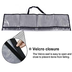 Fishing Rod Case Three Layers Fishing Rod Bag Oxford Folding Fishing Pole Bag Outdoor Waterproof Tackle Storage