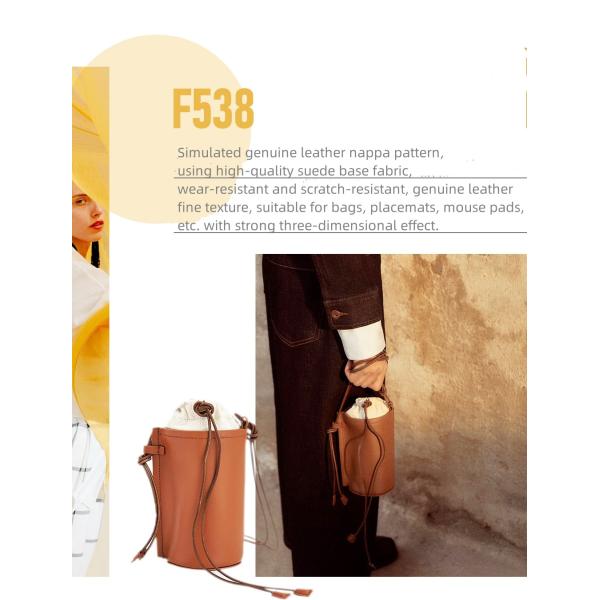 Versatile PVC Leather For Bags Flame Retardant Suede Nappa Leather Fabric