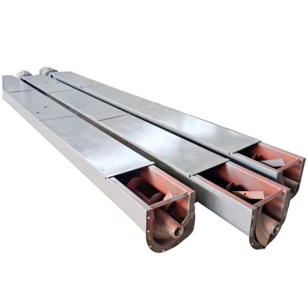 2m3/H Carbon Steel Screw Conveyor Coal Ash Grain Shaftless Spiral Conveyor System