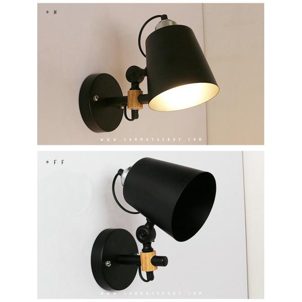 Modern Wall Lights White Black Art Deco Metal Sconce for Home Lighting Indoor