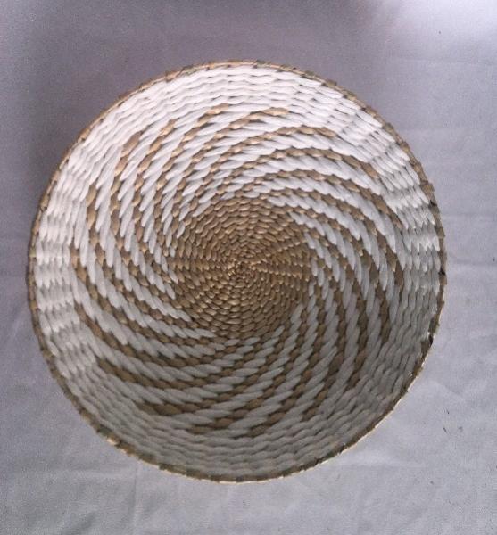 2021 new design High quality Wholesale seagrass wicker wall baskets wall plates hanging decor items