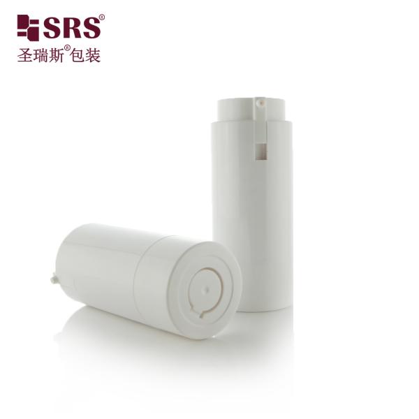 15ml 30ml 50ml AS+PP Refillable Airless Pump Bottle for Cosmetic Serum