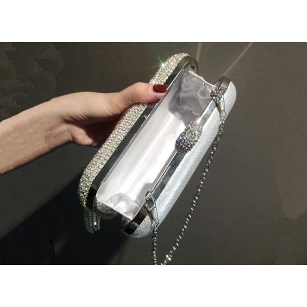 New style evening party bag diamond banquet bag tassel bag diagonal cross bag hand bag female dinner socialite party bag