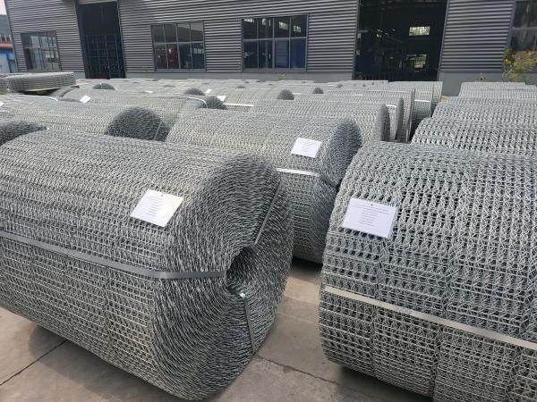 Malla CWC de Alta Resistencia Anticorrosión Ocho Líneas Revestimiento de Tuberías Galvanizadas por Inmersión en Caliente