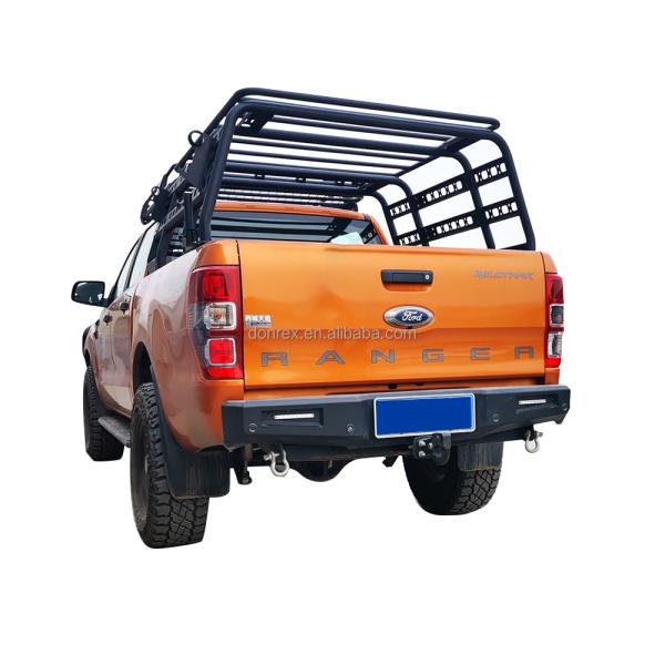 Car Exterior Decoration High- Steel Rear Bumper for Ford Ranger Car Accessories