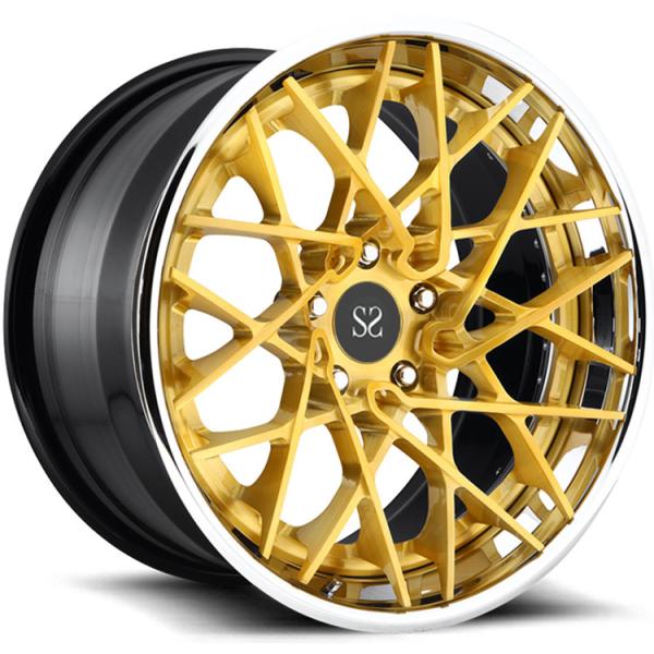 La pulvérisation de 3 morceaux a forgé des roues a usiné le visage 18 19 20 21