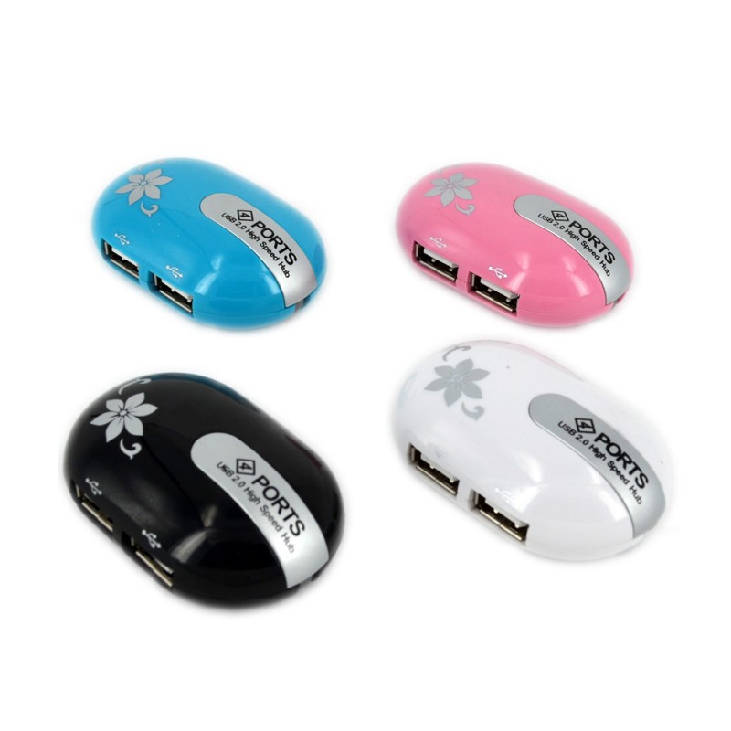 Promotional Gifts Mini Mouse Shape 4 Port USB 2.0 HUB