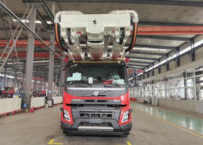 Caminhão de bombeiros de torre de água hidráulica Mercedes Benz 20MPa com guindaste telescópico de 32 m