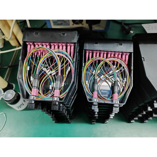 Покрытие MTP MPO кассеты с SM/MM Elite Insertion Loss для управления волокнами
