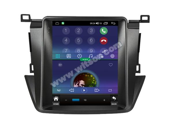 9.7'' Tesla Vertical Screen For Toyota Rav4  2013-2018 Android Car Multimedia Player