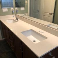Forma rectangular pulida lisa del lavabo superficial de Undermount