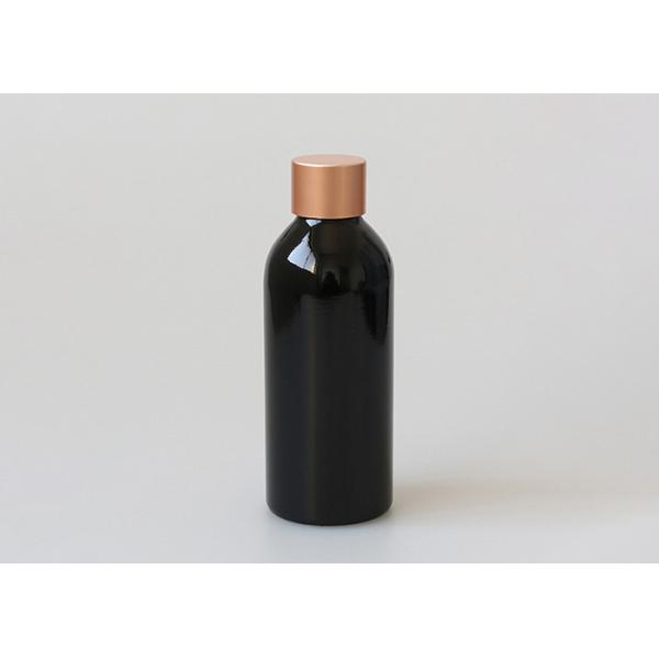 Передача тепла поддержки печатая штейновые черные алюминиевые косметические бутылки брызг 150ml