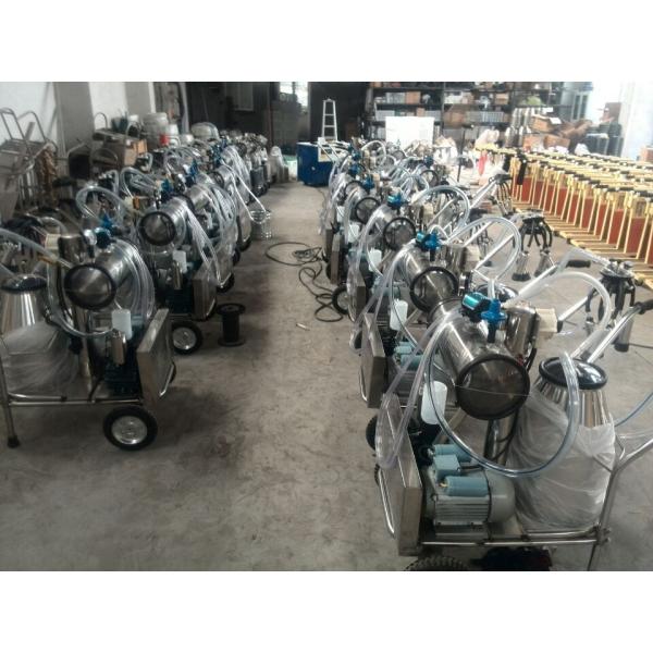 Ordeñadora de la sola lechería del cubo de la bomba de vacío para las ovejas/las cabras/las vacas