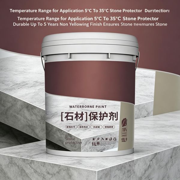 Non Yellowing Finish Stone Protector with Durable Up To 5 Years Protection and Low VOC Formulation