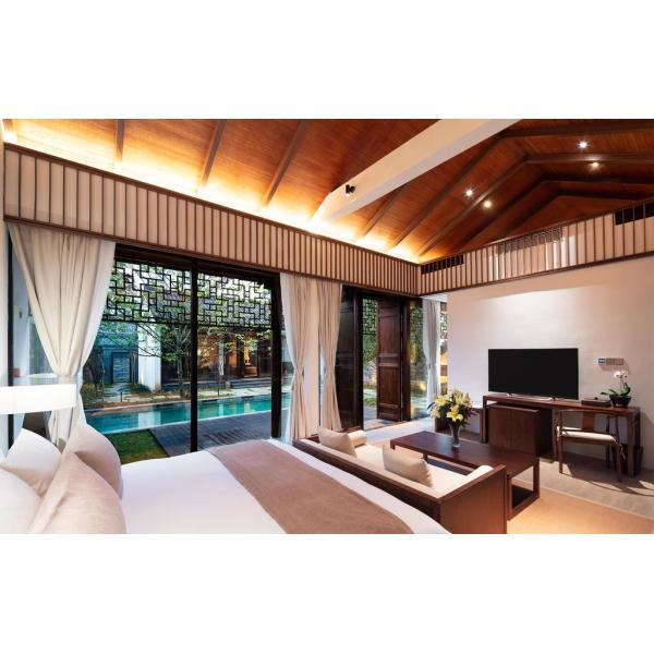 Classic Villa Suites Furniture Southeast Asian Resort For Holiday Village Burlywood Stock Furniture