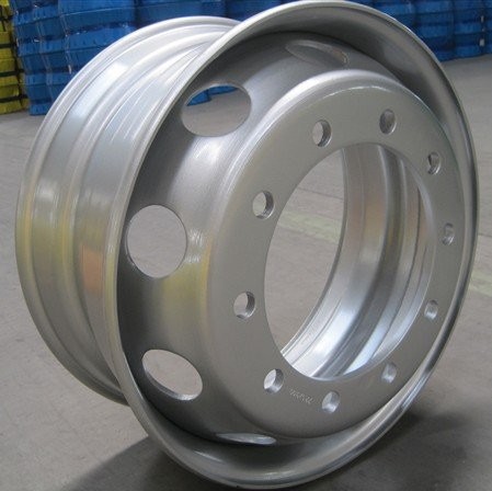 Customizable  China Steel Wheel : 22.5*8.25  Steel Rim Wheel and Tubeless Wheel   Customizable