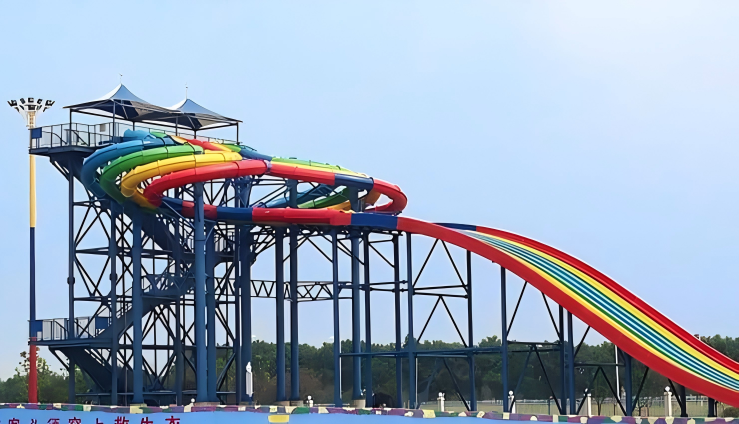 Water Park PVC Octopus Water Slide 8-15m Height Waterproof