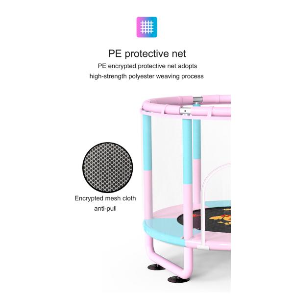 Батут Bungee детей крытый с сетью 55in защитной