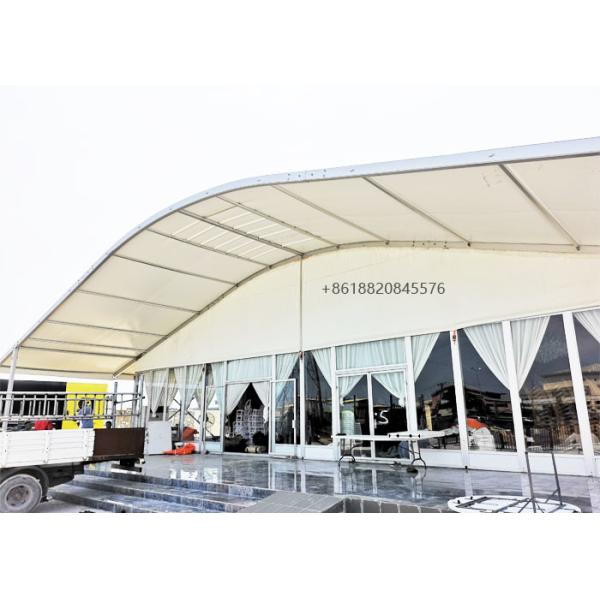 Waterproof Luxury Pleated 40x60 Glass Wedding Event Tents