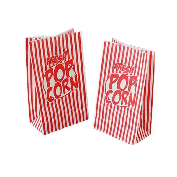 Custom Logo SOS Paper Bags Eco Friendly Square Bottom Paper Bags For Food Gift Packaging