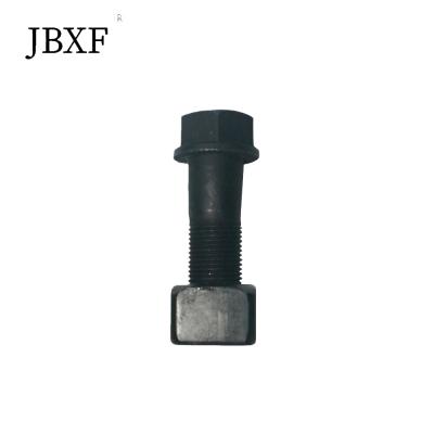 High Strength Caterpillar Track Bolts For CAT 320D2 Komatsu PC220