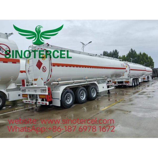 45,000 Liters fuel tanker semi trailer