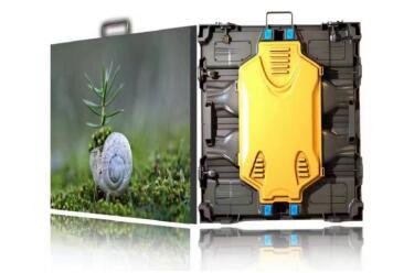 Rental led display 500 * 500mm / 500 * 1000mm high difinition die - casting alumium cabinet