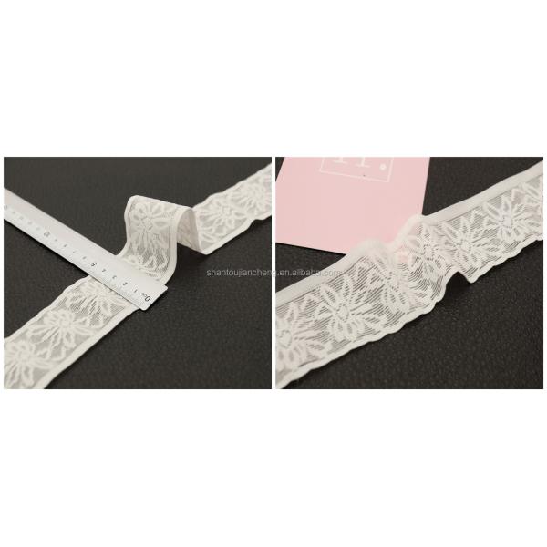 43mm Nylon Jacquard Lace Elastic Band Underwear Lace Elastic Trim