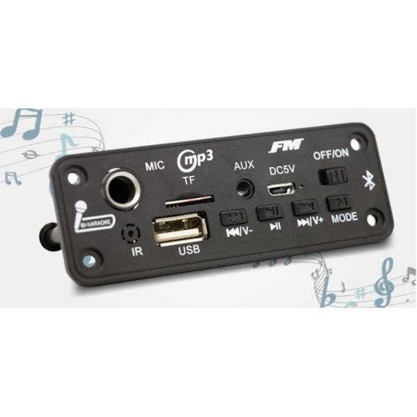 2X3W BT 5.0 Карточный стиль Декодерная плата для аудио FM радио Электронная книга чтение и экран легко