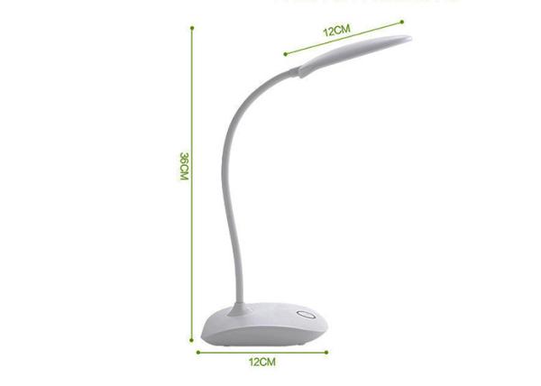 Office Home Natural Light Desk Lamp , 360°Adjustable Dimmable LED Desk Lamp