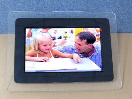 High Resolution 7 LCD Digital Photo Frame  video comparison with usb port  X-0102A