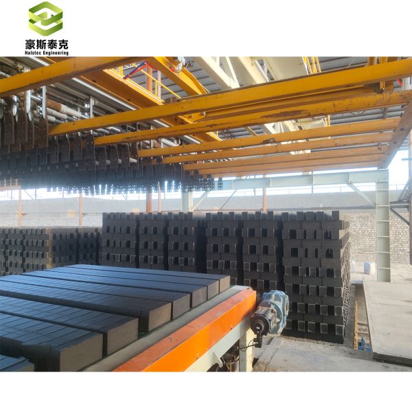 20.4KW Frame Stacking Machine with Customized Gripper for 30000 Bricks Per Hour in Brick Production