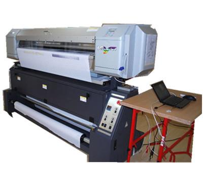 Máquina de impressão automática da tela de 1.6M CMYK Digitas para a impressão da bandeira da bandeira