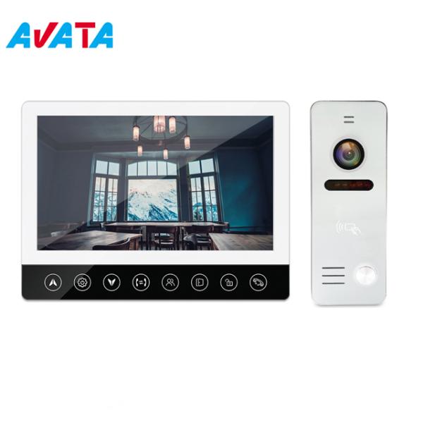 4 Wire Villa Video Door Phone Vandal Proof Video Intercom with Night Vision Doorbell Camera